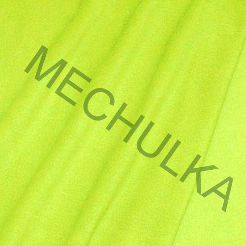 MicroFleece Antipeeling - ZBYTEK 0,81 m - zelený fosforový - metráž - VÝPRODEJ