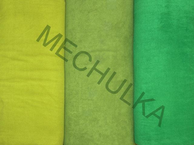Fleece Antipeeling zelený - ZBYTEK 0,35 m - metráž - VÝPRODEJ