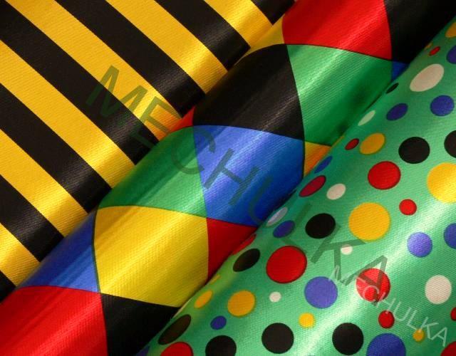 Karneval - ZBYTEK 0,37 m - Červeno-černé kosočtverce - VÝPRODEJ