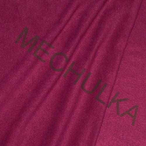Fleece antipeeling Vínovo-malinový - ZBYTEK 0,64 m, metráž látka polarfleece - VÝPRODEJ