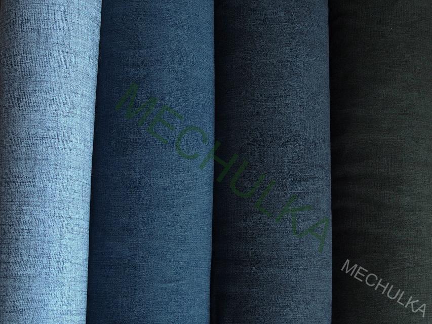 Jeans černý - ZBYTEK S KAZEM 0,62 m elastická teplákovina nepočesaná, potištěný bavlněný úplet, látka metráž - VÝPRODEJ