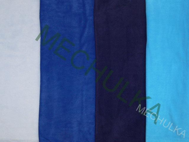 Micro fleece antipeeling - ZBYTEK 0,77 m - Tyrkysově zelený, metráž látka polarfleece - VÝPRODEJ