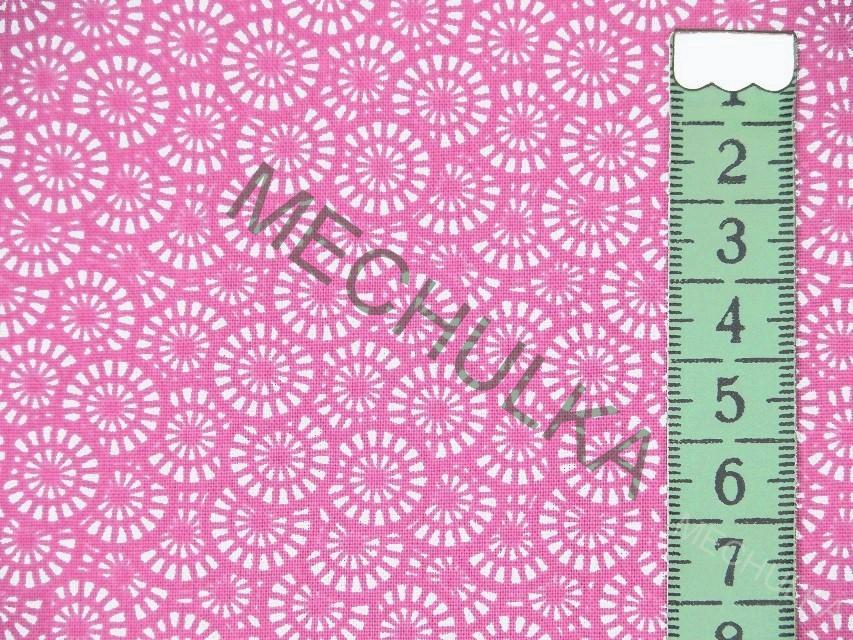 Bavlněné plátno Šedá malá zdobená kolečka, látka metráž