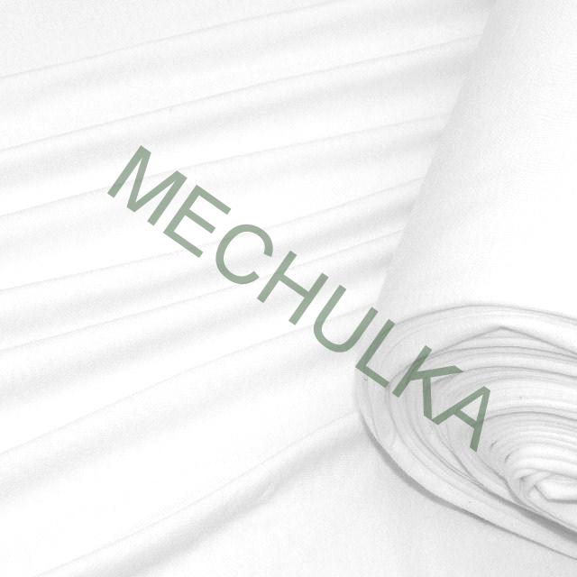 Bílá tričkovina jednolíc 175 g, 2.JAKOST, jednobarevný bavlněný úplet, látka metráž