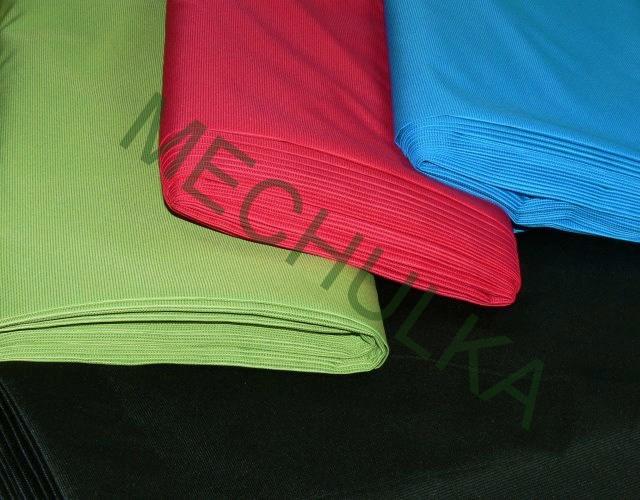 Šusťákovina / šusťák Kent - ZBYTEK S KAZEM 0,12 m - nepromokavá - černý - VÝPRODEJ