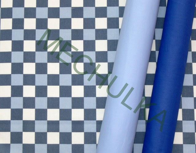 Šachovnice / káro / kostky - ZBYTEK 0,75 m - bavlna - VÝPRODEJ