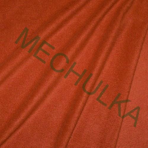 Fleece Antipeeling oranžový cihlový - ZBYTEK 0,36 m - metráž - VÝPRODEJ