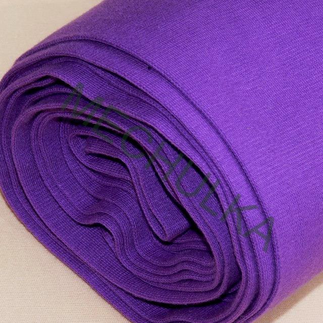 Bavlněný elastický patent - ZBYTEK 0,15 m - metráž - tmavě fialový - VÝPRODEJ