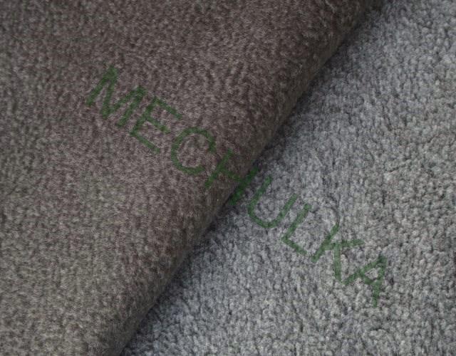 Micro fleece Antipeeling tmavě šedý - metráž látka polarfleece