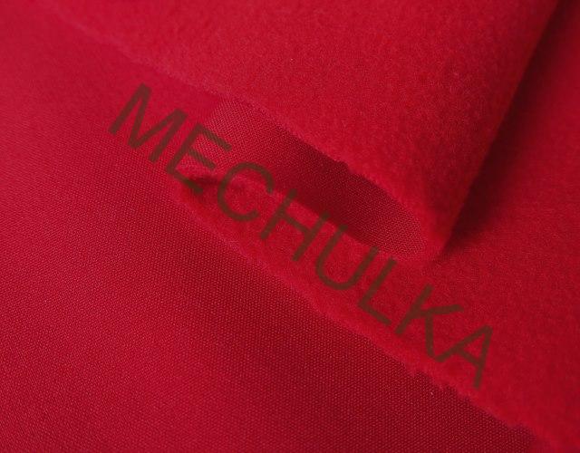 Softshell - funkční materiál - ZBYTEK 0,17 m - červený - VÝPRODEJ
