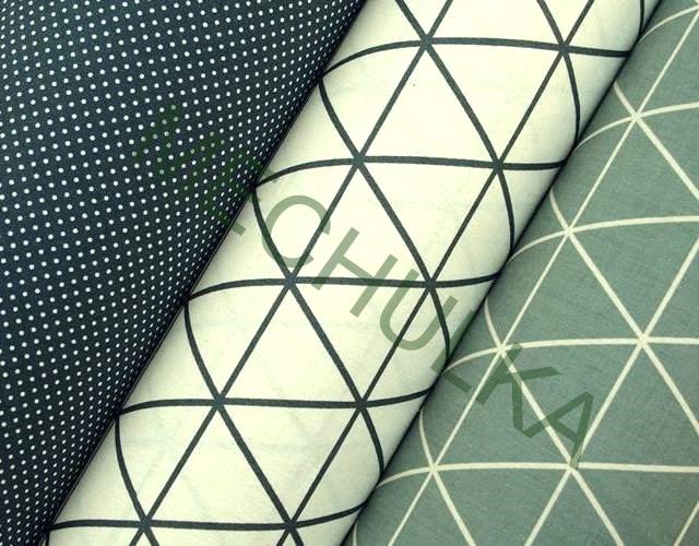 Bavlněné plátno s mini puntíky 2 mm, tmavě modro-šedá látka metráž