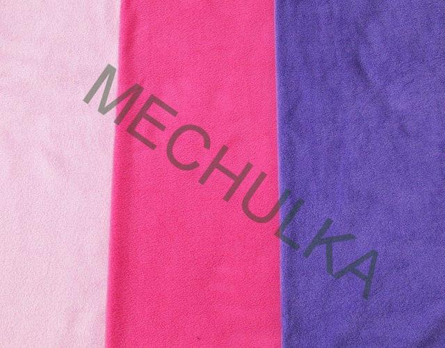 Fleece Antipeeling sytě růžový - metráž - ZBYTEK 0,81 m - VÝPRODEJ